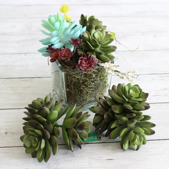 Floral Succulent Picks Artificial DIY Decor - Picture 4 of 4